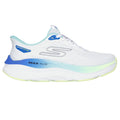 White-Multicoloured - Back - Skechers Womens-Ladies Max Run Max Cushioning Trainers