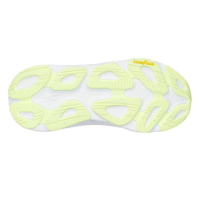 White-Multicoloured - Pack Shot - Skechers Womens-Ladies Max Run Max Cushioning Trainers