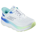 White-Multicoloured - Front - Skechers Womens-Ladies Max Run Max Cushioning Trainers