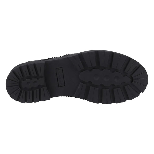 Black - Lifestyle - Hush Puppies Girls Maxine Leather School Shoes
