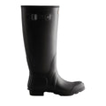 Black - Side - Hunter Womens-Ladies Original Tall Wellington Boots