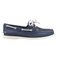 Navy - Lifestyle - Sperry Womens-Ladies Authentic 2 Leather Boat Shoes
