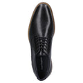 Black - Pack Shot - Hush Puppies Mens Damien Leather Lace Up Shoes