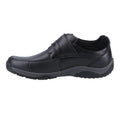 Black - Side - Hush Puppies Mens Douglas Loafers
