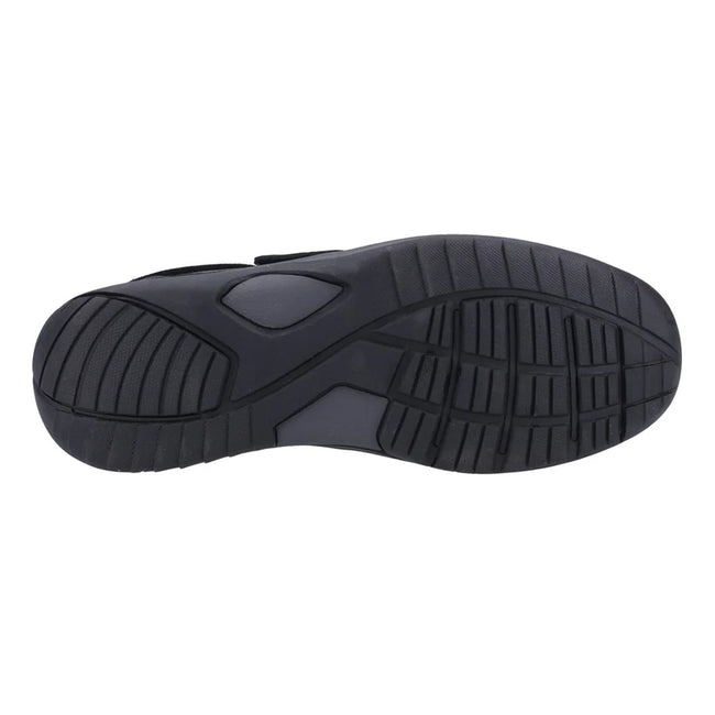 Black - Pack Shot - Hush Puppies Mens Douglas Loafers