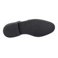 Black - Pack Shot - Hush Puppies Mens Kane Monk Leather Loafers
