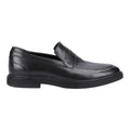 Black - Lifestyle - Hush Puppies Mens Knox Leather Loafers