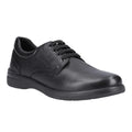 Black - Front - Hush Puppies Mens Marco Lace Up Shoes
