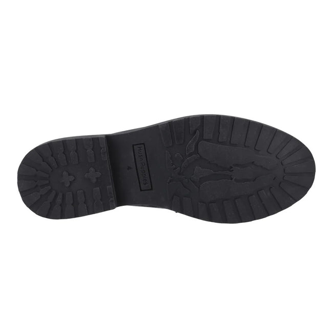 Black - Pack Shot - Hush Puppies Womens-Ladies Verity Snaffle Detail Loafers