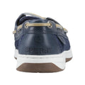 Navy - Back - Sperry Womens-Ladies Angelfish Leather Boat Shoes