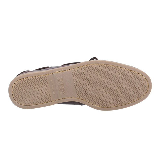 Brown - Pack Shot - Sperry Mens Tacoma Leather Boat Shoes