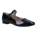 Black Patent - Front - Hush Puppies Womens-Ladies Melissa Leather Mary Janes