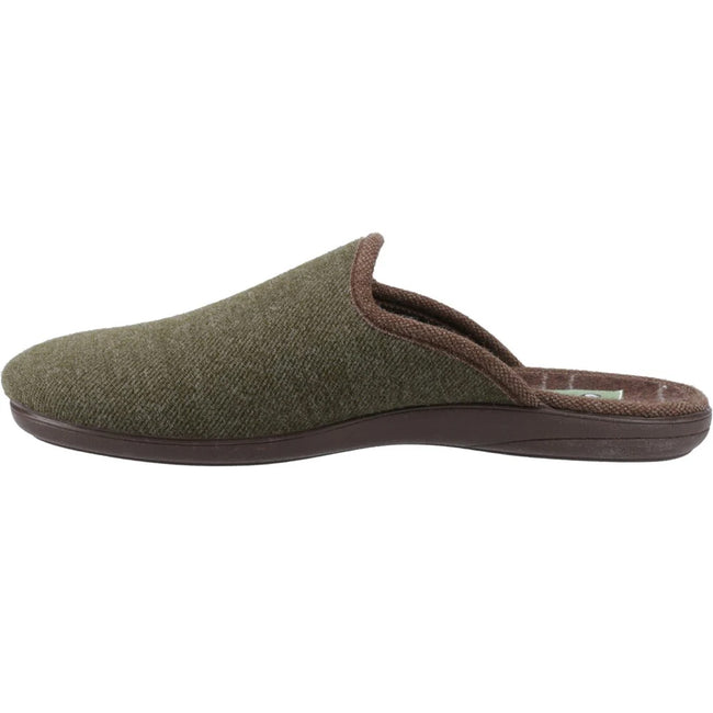 Khaki - Lifestyle - Cotswold Mens Spelsbury Slippers