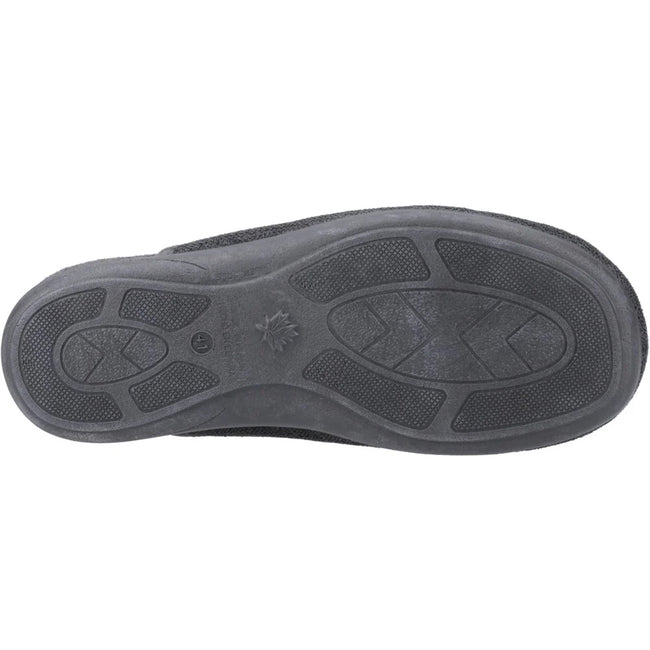 Blue - Back - Cotswold Mens Spelsbury Slippers