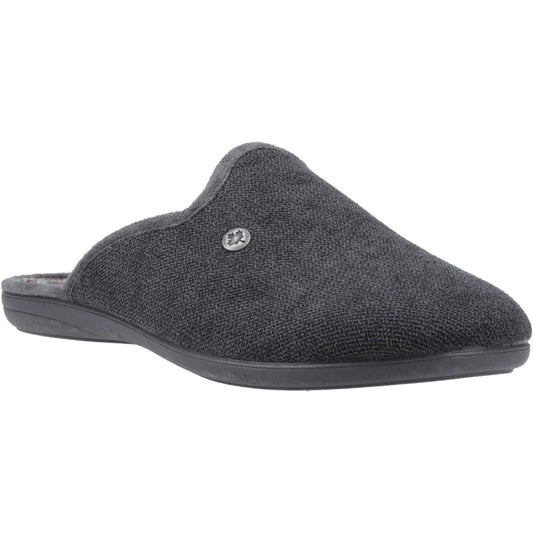 Blue - Front - Cotswold Mens Spelsbury Slippers