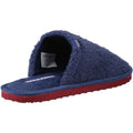 Navy Blazer - Back - Jack And Jones Mens Harry Fluff Slippers