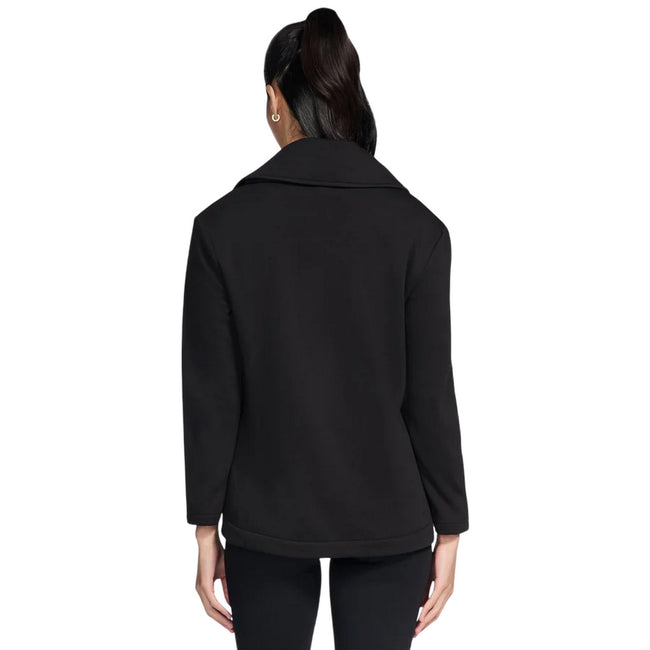 Black - Back - Skechers Womens-Ladies Go Snuggle Jacket