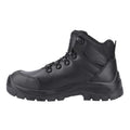 Black - Side - Skechers Mens Trophus Kilram Leather Wear to Work Safety Boots