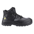 Black - Lifestyle - Skechers Mens Trophus Kilram Leather Wear to Work Safety Boots