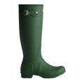 Hunter Green - Side - Hunter Womens-Ladies Original Tall Tartan Wellington Boots