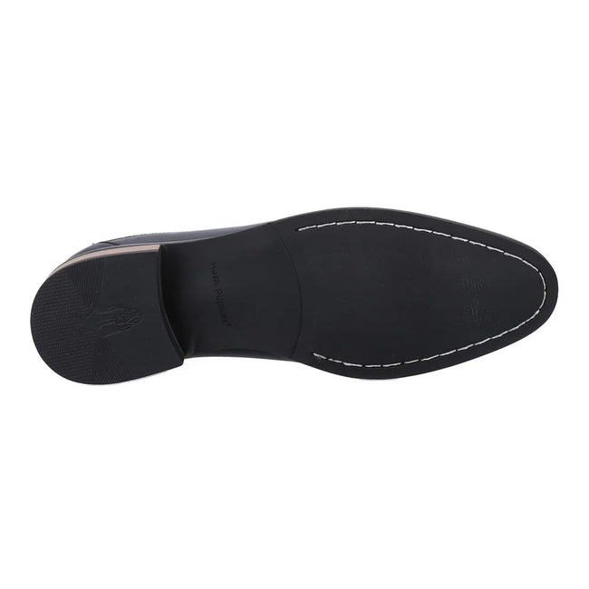 Black - Side - Hush Puppies Mens Diego Leather Chelsea Boots