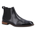 Black - Lifestyle - Hush Puppies Mens Diego Leather Chelsea Boots