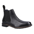 Black - Lifestyle - Hush Puppies Mens Justin Leather Chelsea Boots