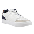 White - Front - Jack And Jones Mens Barton Combo Trainers