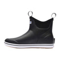 Black - Side - Xtratuf Mens Ankle Deck Boots