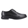 Black - Lifestyle - Hush Puppies Mens Kye Leather Lace Up Loafers