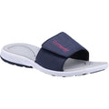 Navy - Front - Cotswold Womens-Ladies Windrush Recycled Sliders