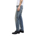 Blue Denim - Side - Jack And Jones Mens Mike Tapered Jeans