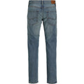 Blue Denim - Back - Jack And Jones Mens Mike Tapered Jeans