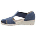 Navy - Lifestyle - Fleet & Foster Womens-Ladies Dolly Leather Sandals