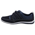 Navy - Lifestyle - Fleet & Foster Womens-Ladies Pamela Leather Trainers