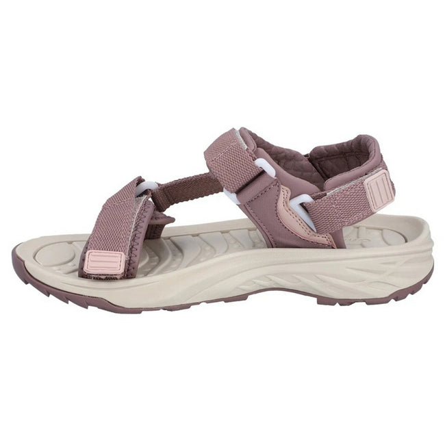 Rose-Grey - Lifestyle - Hi-Tec Womens-Ladies Ula Raft Sandals