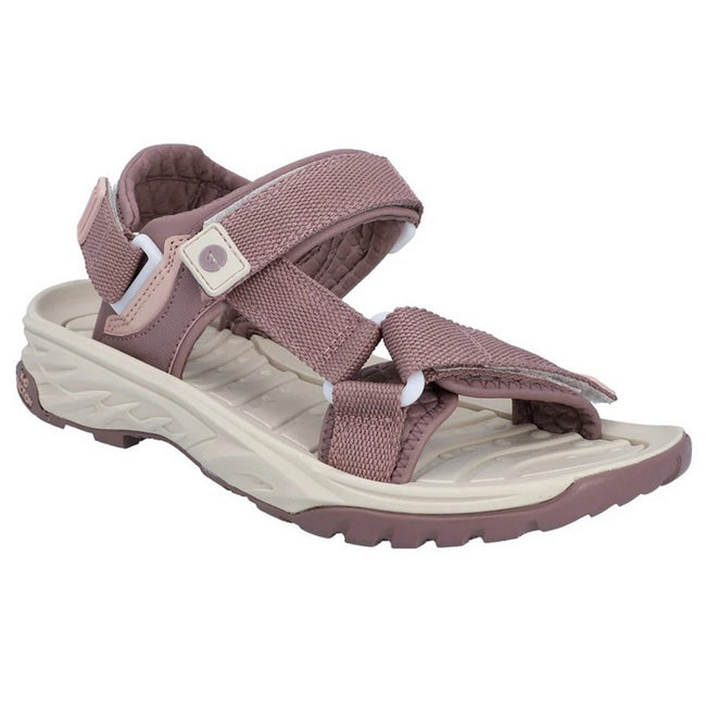 Rose-Grey - Front - Hi-Tec Womens-Ladies Ula Raft Sandals