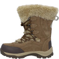 Light Brown - Lifestyle - Hi-Tec Womens-Ladies Mortiz 200 Leather Hiking Boots