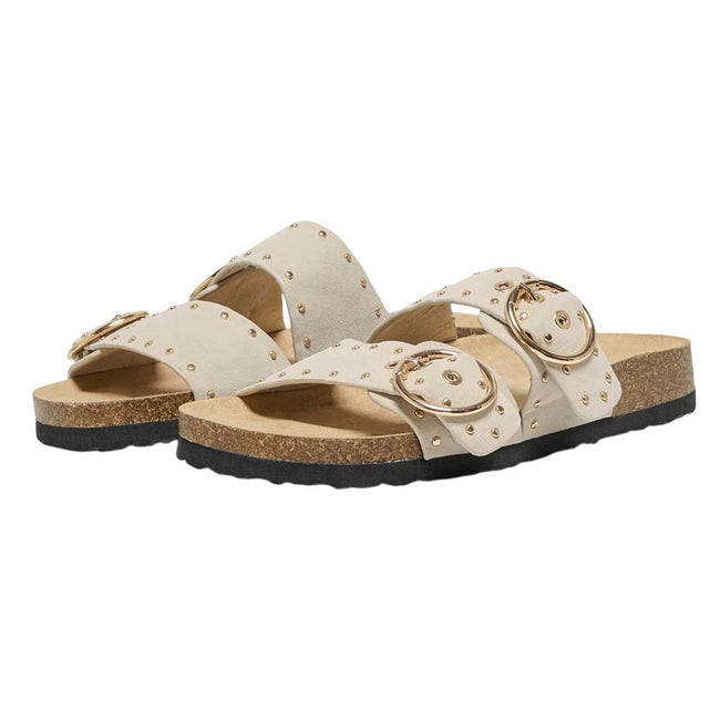 Cream - Front - Only Womens-Ladies Onlymaxi-15 Sandals