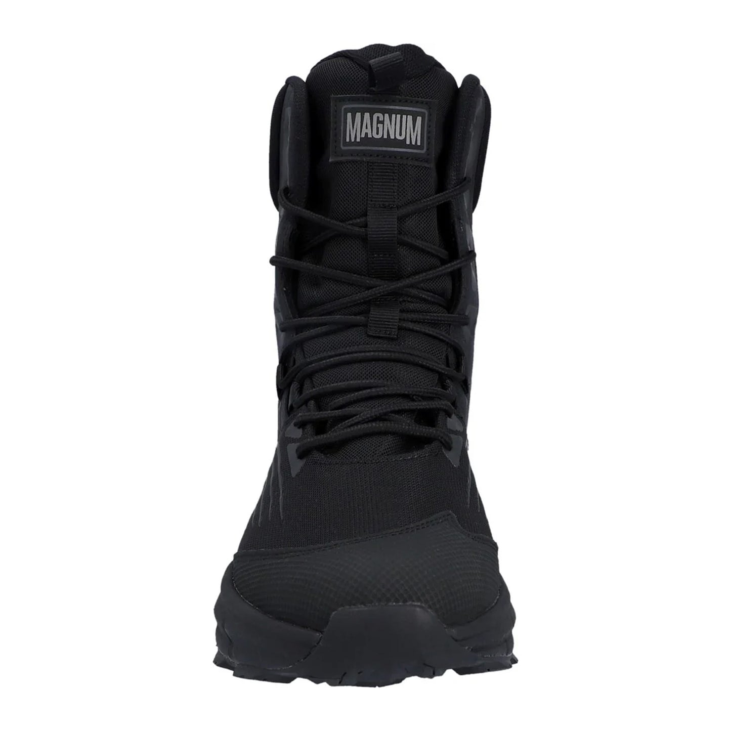 Black - Close up - Magnum Unisex Adult Geo Storm 8.0 Waterproof Boots