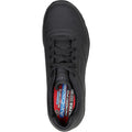 Black - Pack Shot - Skechers Mens Uno Sr - Sutal Safety Trainers