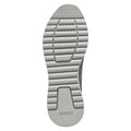 Dark Grey-Gun - Pack Shot - Geox Womens-Ladies Desya Leather Trainers