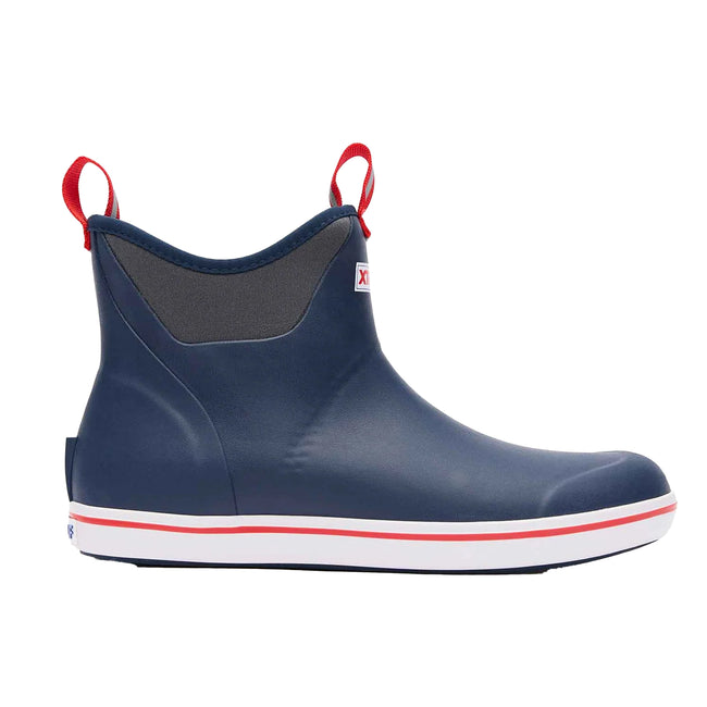 Navy-Red - Lifestyle - Xtratuf Unisex Adult Ankle Deck Boots