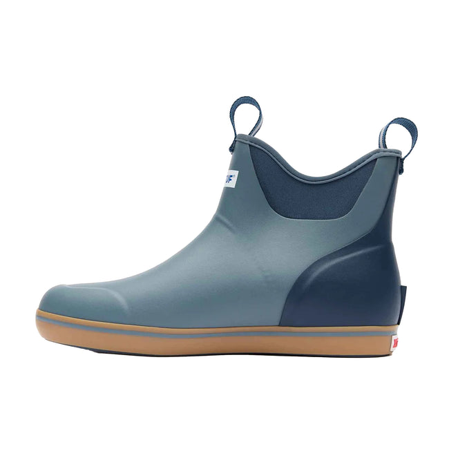 Stormy Grey - Side - Xtratuf Unisex Adult Ankle Deck Boots