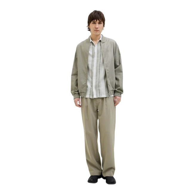 Vetiver - Pack Shot - Jack And Jones Mens Stripe Revere Collar Shirt