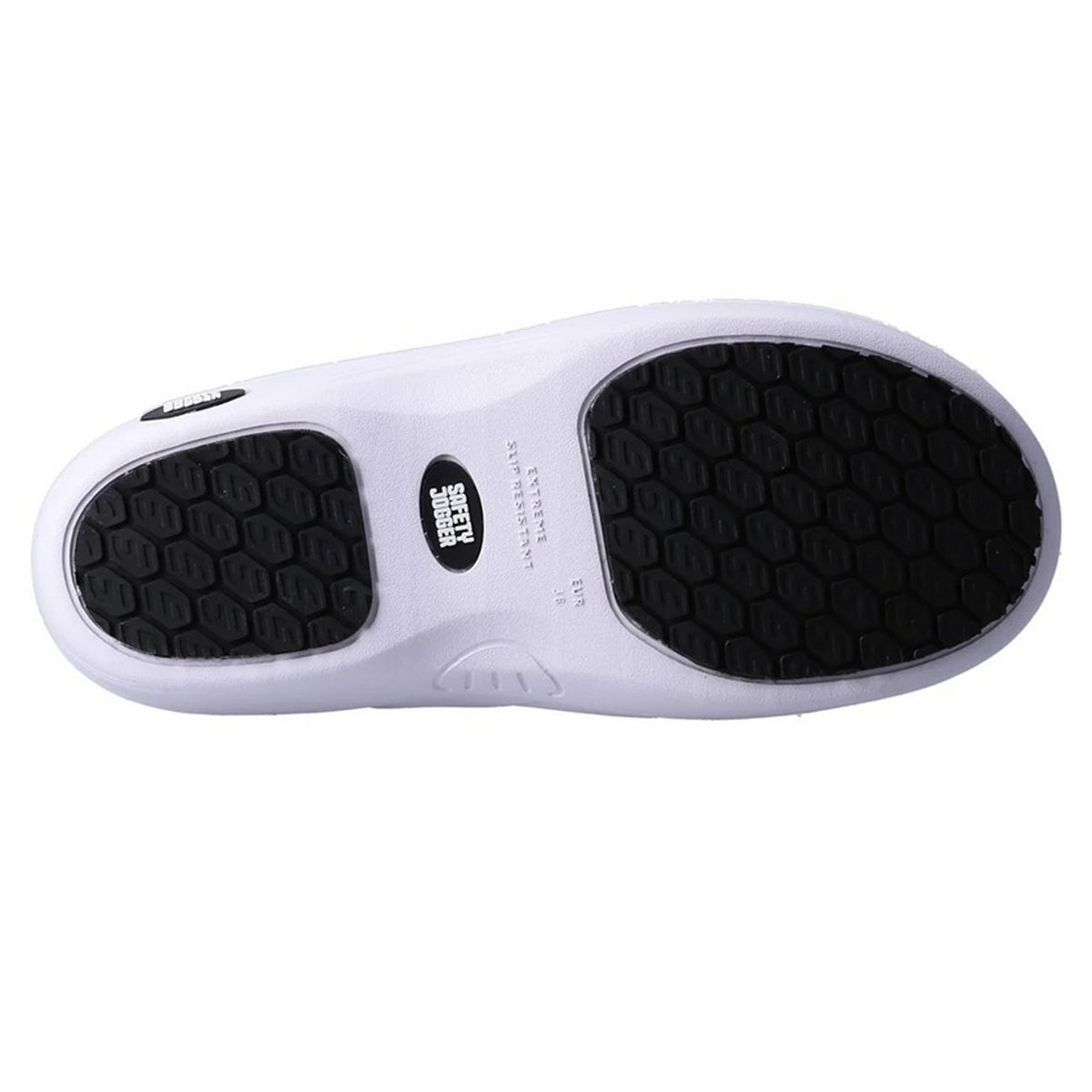 White - Lifestyle - Safety Jogger Unisex Adult Bestclog OB Safety Clog