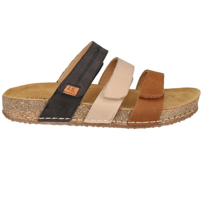 Chestnut - Lifestyle - Josef Seibel Womens-Ladies Hannah 03 Leather Mule Sandals