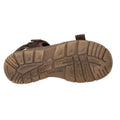 Brown - Pack Shot - Josef Seibel Mens Brendan 01 Leather Sandals
