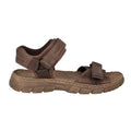 Brown - Side - Josef Seibel Mens Brendan 01 Leather Sandals