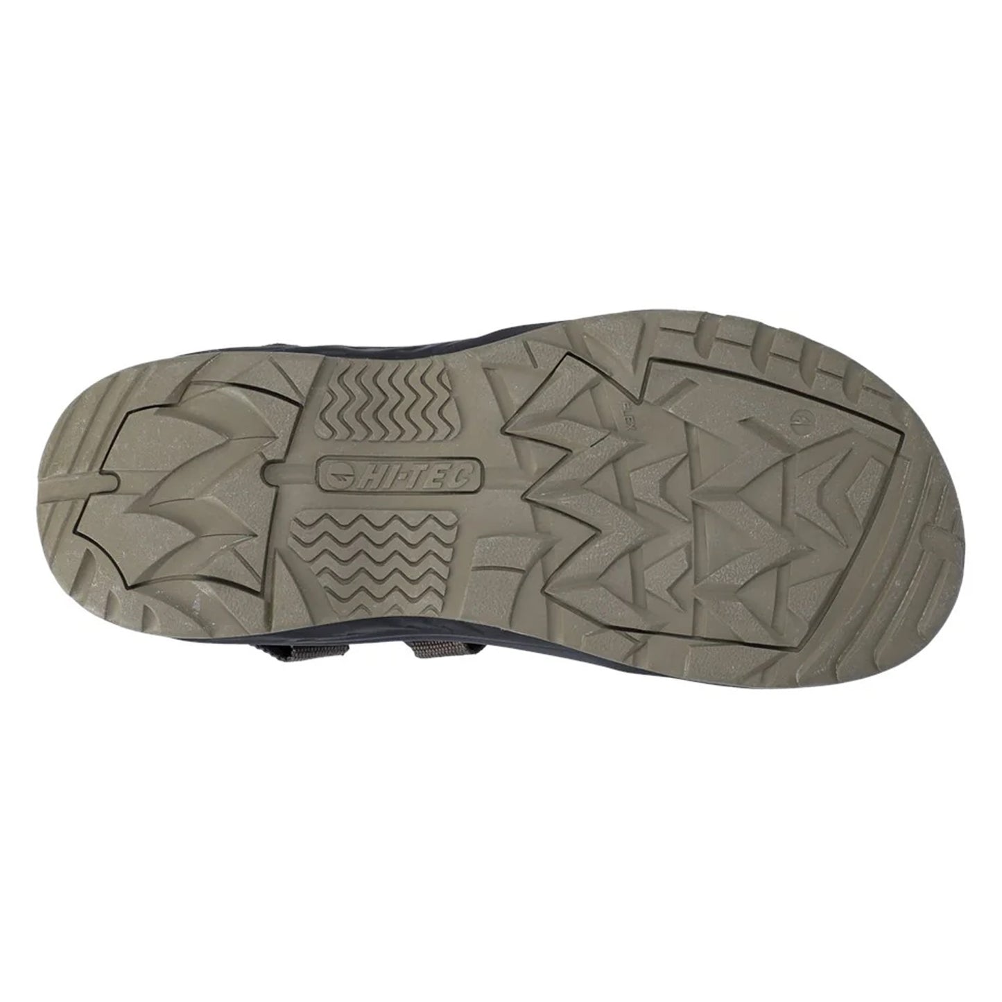 Desert-Black - Close up - Hi-Tec Mens Ula Raft Sandals